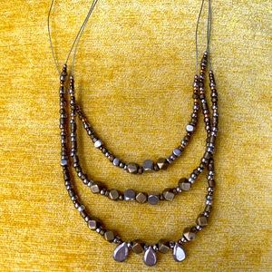 Silpada N3101 Sterling & Brass necklace